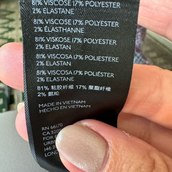 Free People before i let go romper with revere collar in vintage plaid, size Sm - Picture 9 of 16